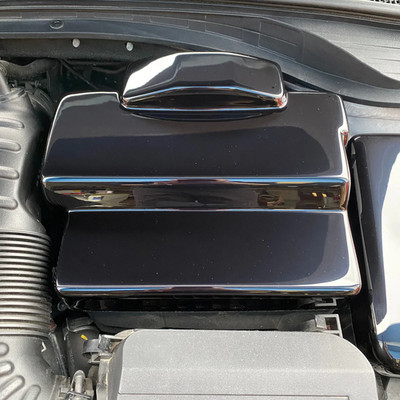 Proform Batteriedeckel - Kunststoff schwarz glänzend - passend für Hyundai i30 i30N Kona N