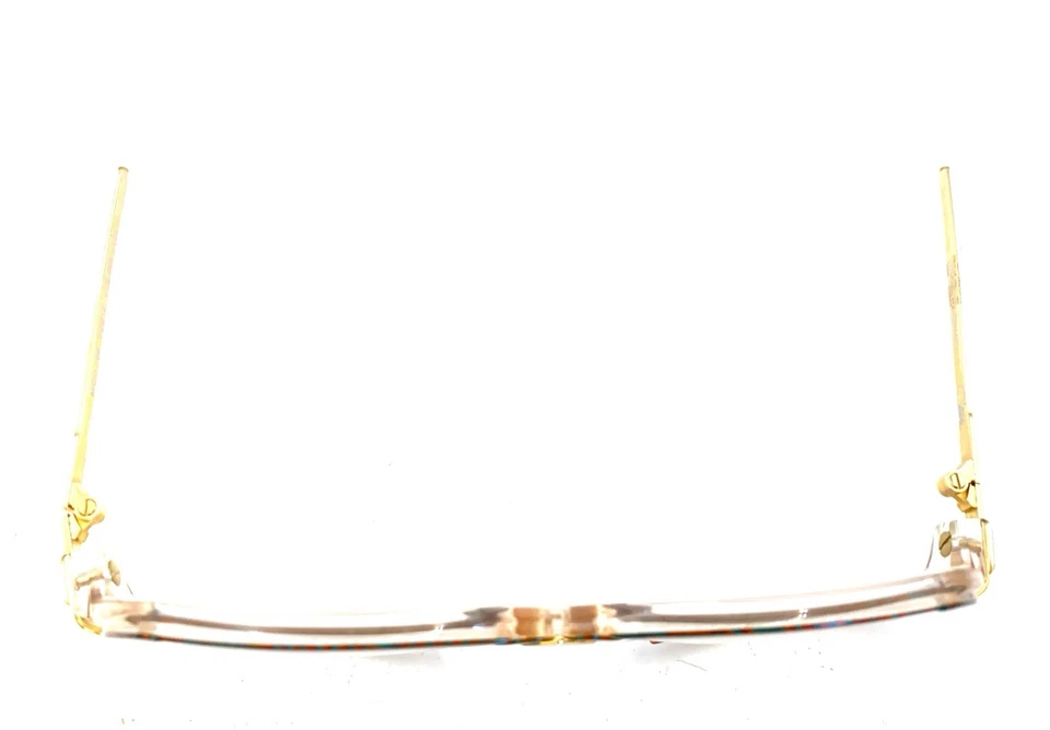 Monturas cuadradas blancas transparentes Cazal Mod 196 Col 285 56-12 125 Alemania Foto 4 de 4