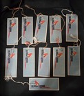 Antique 1920's-1930's Bridge Tallies w/Parrot set of 11 — photo 7