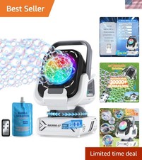 High-Output Bubble Machine - Ideal for Weddings, Birthdays, and Kids' Play