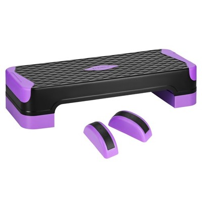 Steppbrett Fitness Aerobic Stepper Stepboard HMS - 2 & 3 Höhestufen zur Auswahl