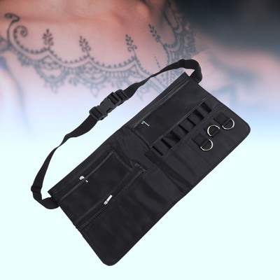 Makeup Brush Bag mit Gürtel Multi Pocket Adjustable Large Cosmetic Brush Belt