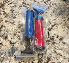 Brand new red and blue portable ball pump kits. Pumps all kinds of balls. — photo 1