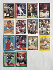 Sandy Alomar Jr Lot of 14 Baseball Cards Indians Diamond Kings Rookie MLB