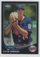 2013 Topps Chrome Black Refractor 18/100 Kyle Gibson #87 i4v