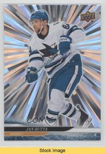 2024-25 Upper Deck Series 2 Outburst Jan Rutta #390 READ 0wz4