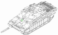 Trumpeter 07105 British Challenger 1 MBT Desert Version 1:72 NEU Ovp+