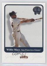 2001 Fleer Greats of the Game Willie Mays #115 HOF 5sb