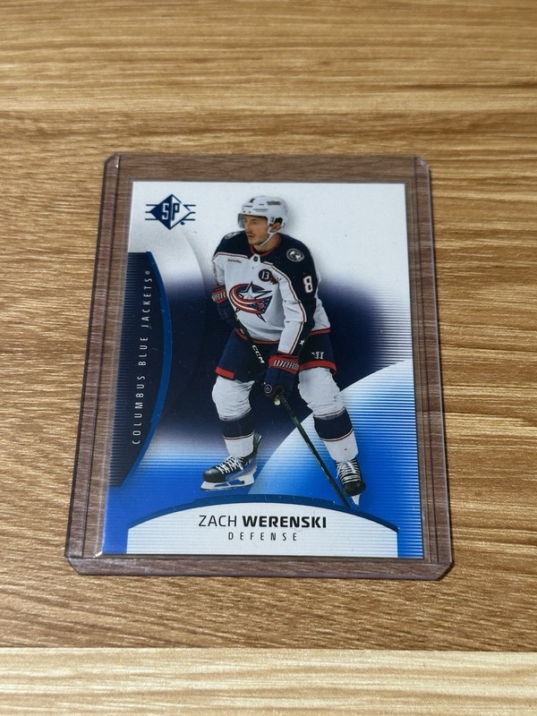 2025-26 SP Blue #5 Zach Werenski Columbus Blue Jackets