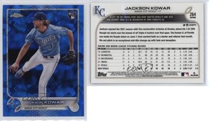 2022 Topps Chrome Sapphire Edition Jackson Kowar #264 Rookie RC