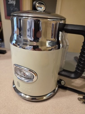Russell Hobbs Retro Style 1.7L Electric Kettle W Temperature Gauge