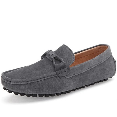 Men's Loafers Driving Shoes Loafer Spring Low-top Slip on Casual Handmade Flats