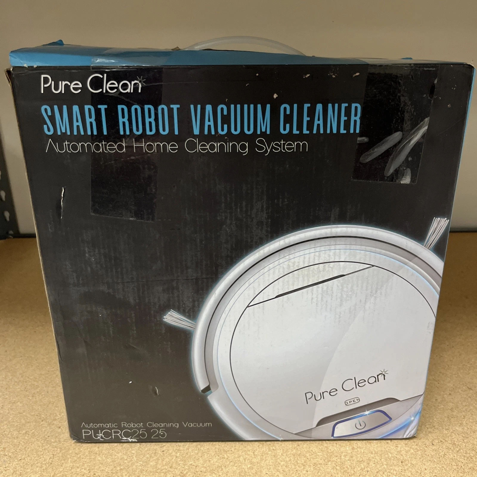 Robot Vacuum Pure Clean PUCRC25 Robot Vacuum Cleaner - White