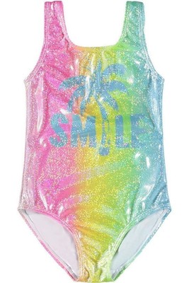 Name It Girls' Swimsuit One-Piece NKFICON MARIANN, Multicolored 152