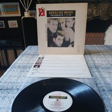 DEPECHE MODE THE SINGLES 81-85 MUTEL 1 UK 1ST 1A/1B 1985. VG+/VG+.