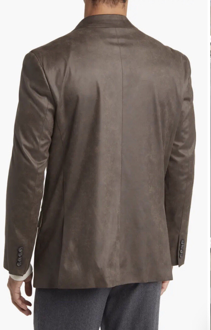 Daniel Hechter Paris Men’s Style 286230 Norris Faux Suede Sport Coat Size 40R image 8