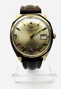 Authentic Vintage Waltham Men’s Watch – 17 Jewels, Gold-Plated Case, Runs, Sets, Winds