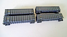 Norx 4 Car Hopper Set 7" long w/Kadee Couplers  -Used -