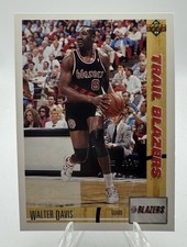 1991 Upper Deck #380 Walter Davis Portland Trail Blazers