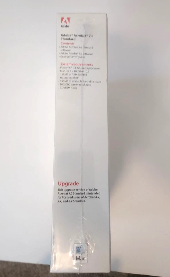 Adobe Acrobat 7.0 Standard Upgrade for Windows with Serial Number.  New, sealed! - Image 3 of 4
