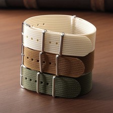 Nylon Watch Band 18mm 20mm 22mm Comfortable Military Casual Watch Strap Bracelet