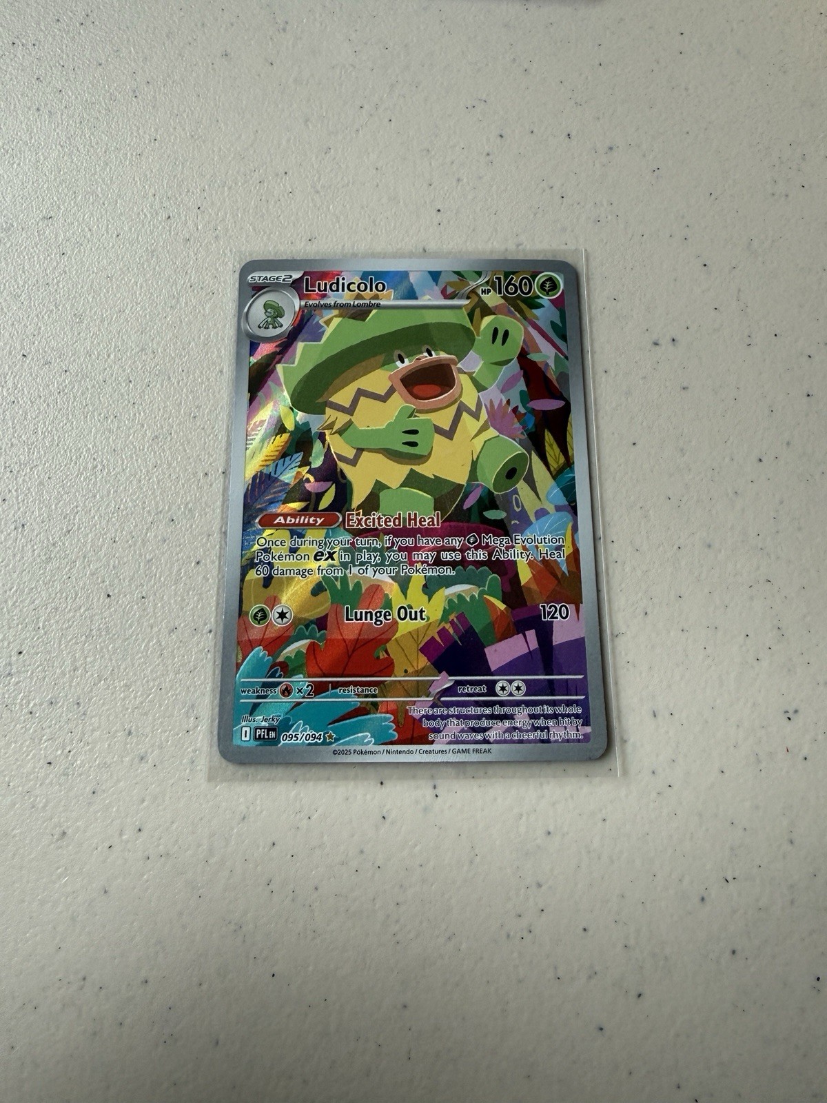 Pokémon Ludicolo 095/094 - Pokemon Phantasmal Flames