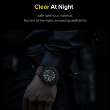 Outdoor Solar Powered Quartz Watch With Built-in Battery