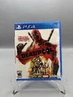 Deadpool (Sony PlayStation 4, 2015) With Case Tested Working