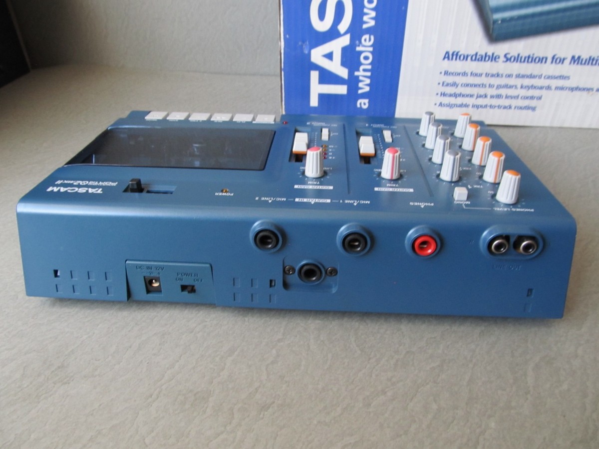Tascam Porta 02 MKII Ministudio 4-Track Cassette Recorder | eBay