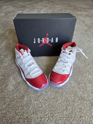 Nike Air Jordan 11 Cherry Retro GS White Varsity Red Black 378038
