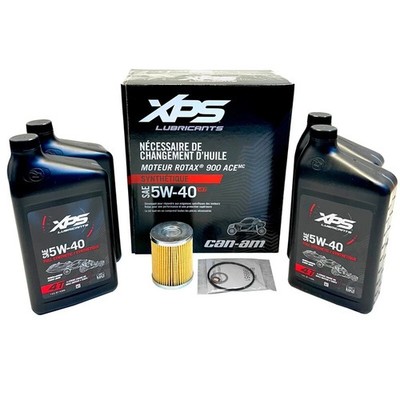 CAN AM  4T 5W-40 Full Synthetic Oil Change Kit Rotax 900 ACE OEM 9779489
