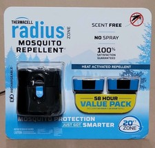 Thermacell Radius Zone 20ft 58 hrs rechargeable Mosquito Repellent