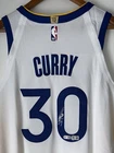 Stephen Curry Signed Warriors NBA Nike ADV Authentic Jersey Autograph USASM BAS