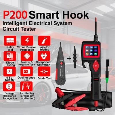 Genuine TopDiag P200 9V/30V Car Circuit Tester Power Probe Electrical Test Tool