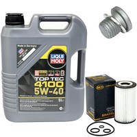 MotoröL Set 5W-40 5 Liter + ÖLfilter SH 425 L + Schraube FüR Mercedes R-Klasse