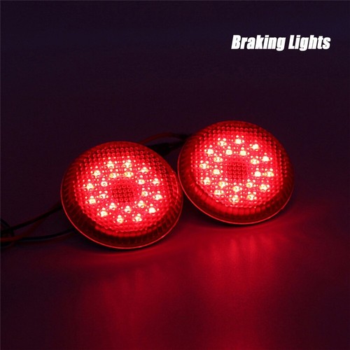 Luz de freno trasero reflector parachoques LED lente negra para Toyota Sienna SE 11-13 - Imagen 10 de 23