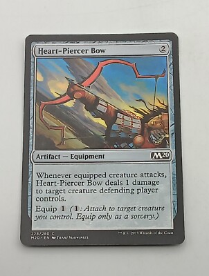 Magic the Gathering Einzelkarte Heart-Piercer Bow bespielt