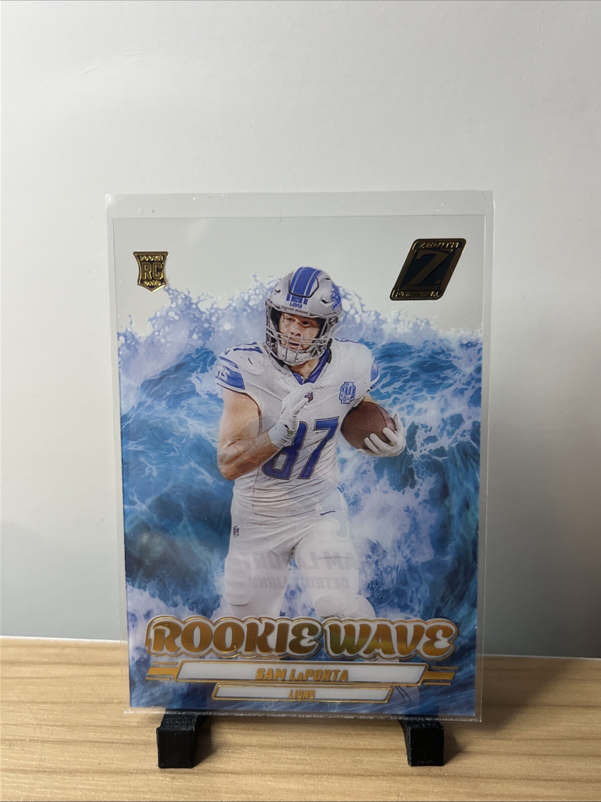 2023 Panini SAM LAPORTA Zenith Football No. 35 RC Rookie wave