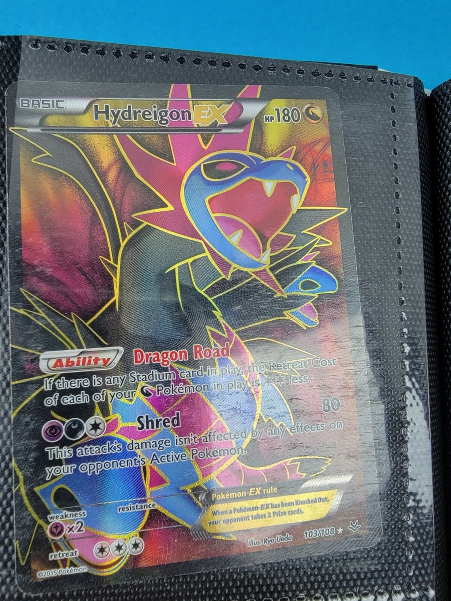 Pokémon TCG Hydreigon-EX Roaring Skies 103/108 Holo Full Art Pokémon TCG Hydreigon-EX Roaring Skies 103/108 Holo Full Art