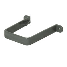 Square Line Static Caravan Gutter Downpipe Clip Anthracite Grey Rainwater System