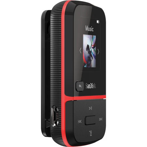 SanDisk Clip Sport Go 32GB MP3 Player - Red - Image 3 of 4