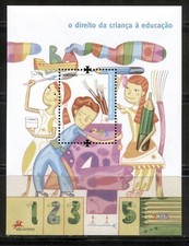 Portugal 2008 - Children's Rights for Education - Miniature Sheet - MNH