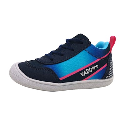 Vado Flake Lace Vatex Kinderschuhe Mädchen Halbschuhe Schnürer Lauflernschuh Bla