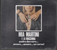 MIA MARTINI E LA MACCHINA CD SINGOLO PADRE DAVVERO-BAGLIONI fuori catalogo