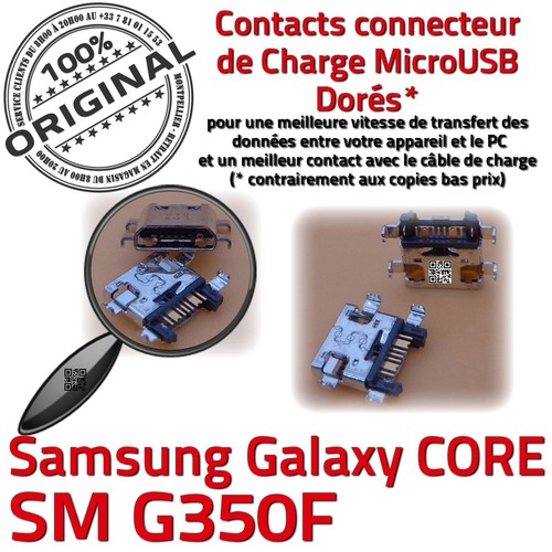 Connecteur de charge ORIGINAL Galaxy Core Plus SM-G350F Prise Fiche USB Chargeur - Photo 4/5