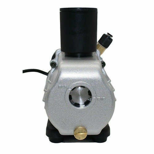 220V 1.8CFM 1 Stufe Kältemittel Vakuumpumpe Drehschieber Klimaanlage 20PA - Bild 5 von 18