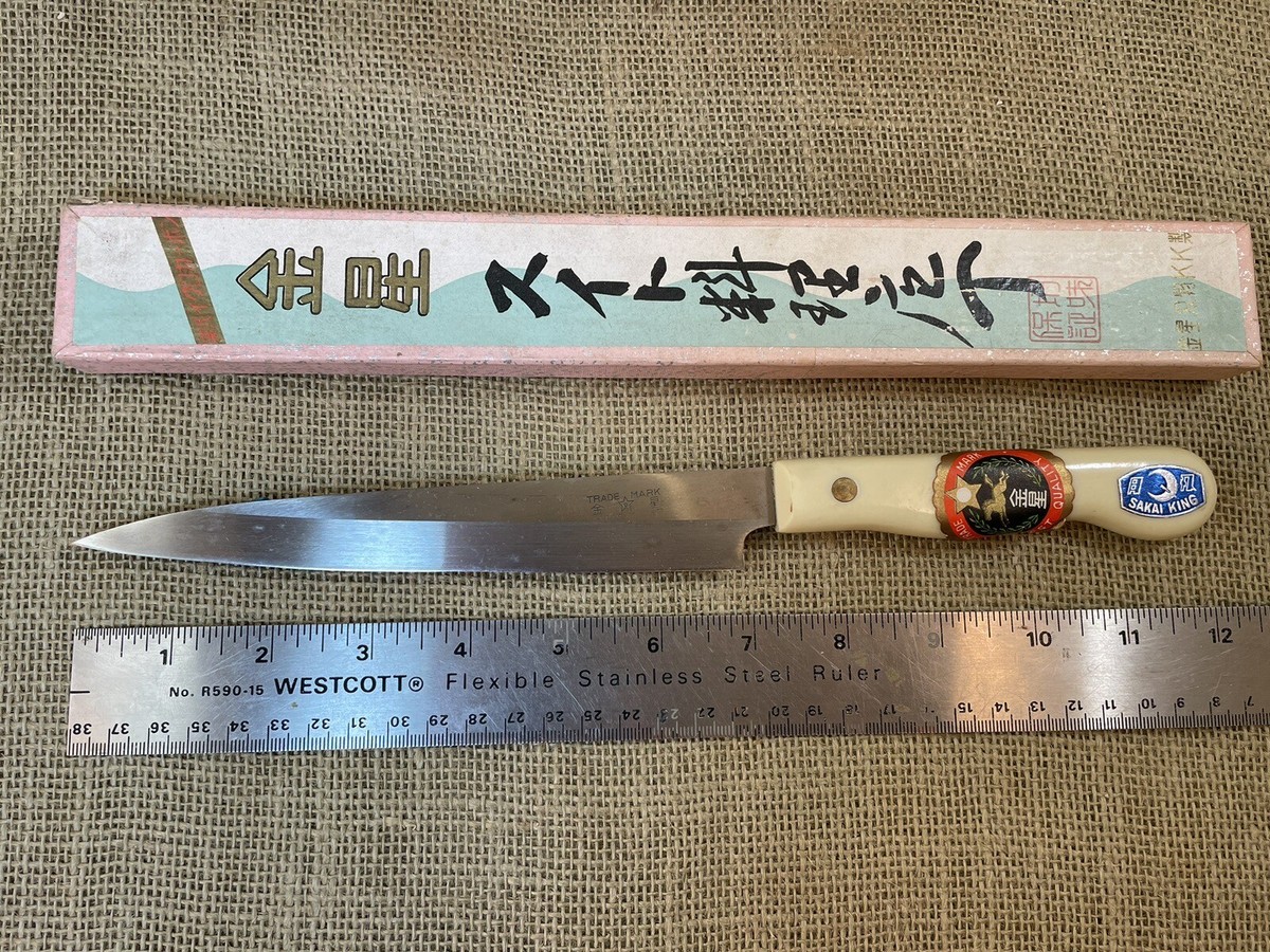 Sakai King 7 inch small Sujihiki, Slicer Knife - Vintage - EUC | eBay