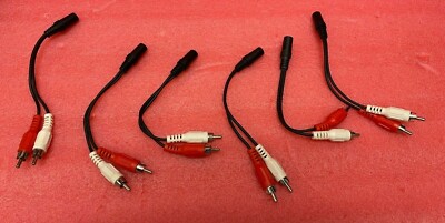 Y AUDIO SPLITTER CABLE (QTY 6)