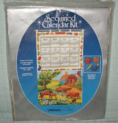Kit de broderie vintage Paragon Needlecraft Joyeux champignon