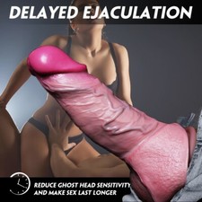 Para Hombres El Pene Condones Condon Reusable Reutilizable Manga Masculino Pene